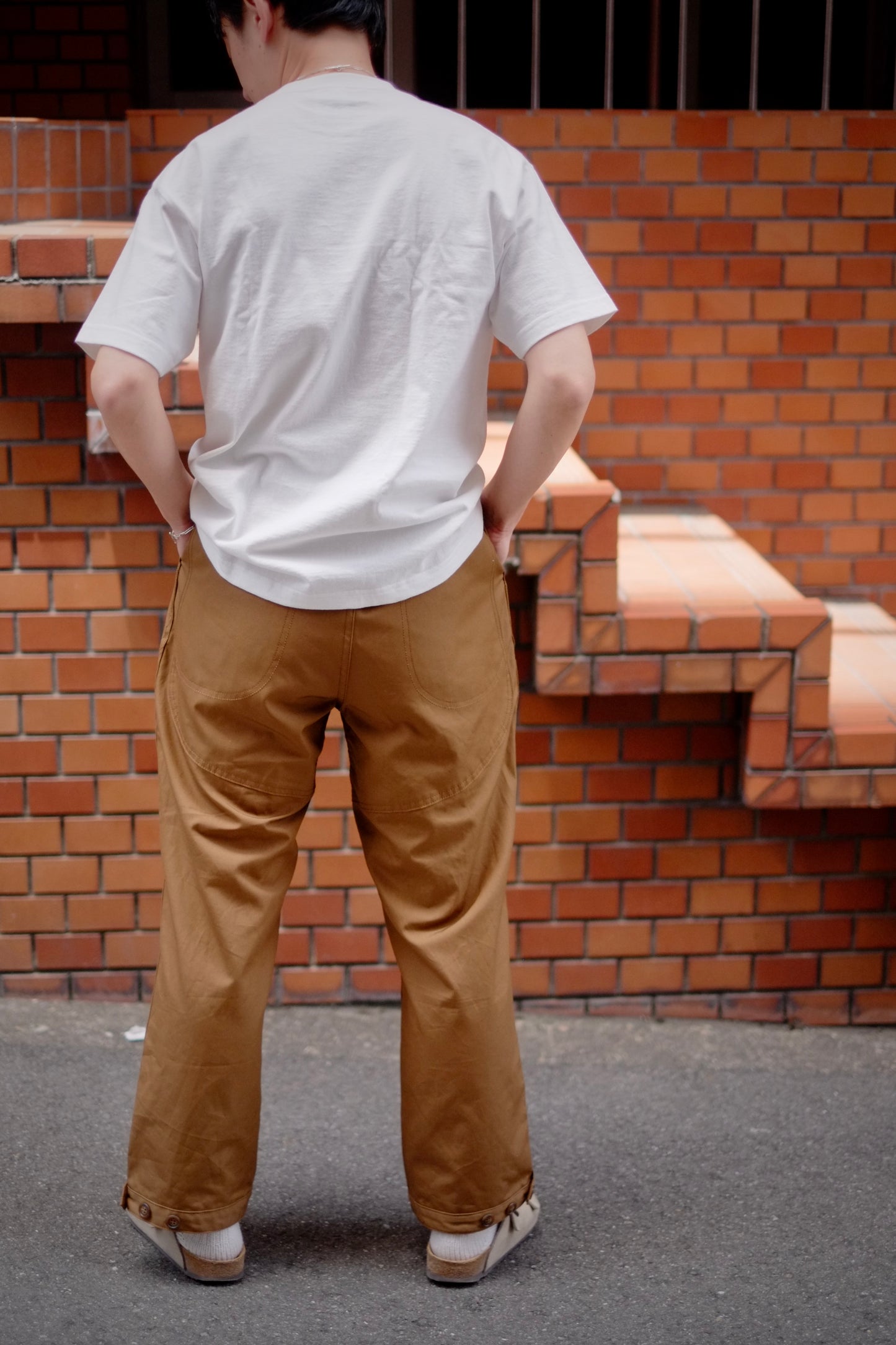 25SS SASSAFRAS - 4/5丈パンツ
