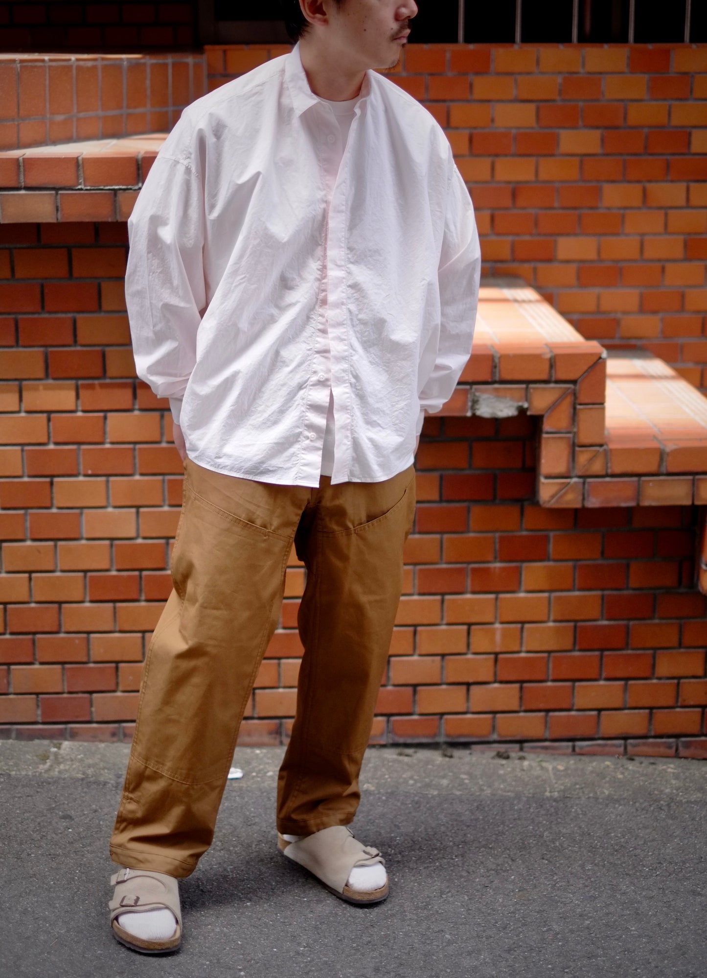 25SS SASSAFRAS - 4/5丈パンツ
