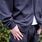25AW BAUTH - COTTON CASHMERE CARDIGAN