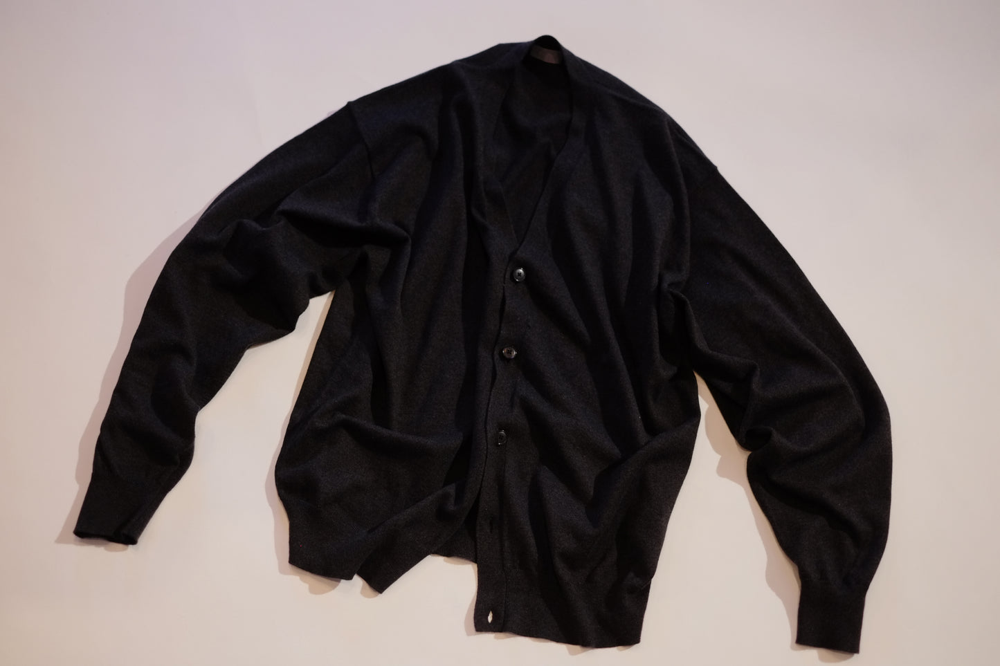25AW BAUTH - COTTON CASHMERE CARDIGAN