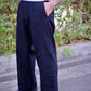 BAUTH - BLACK TWILL TROUSERS
