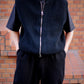 25AW slopeslow - zip front vest