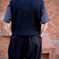25AW slopeslow - zip front vest