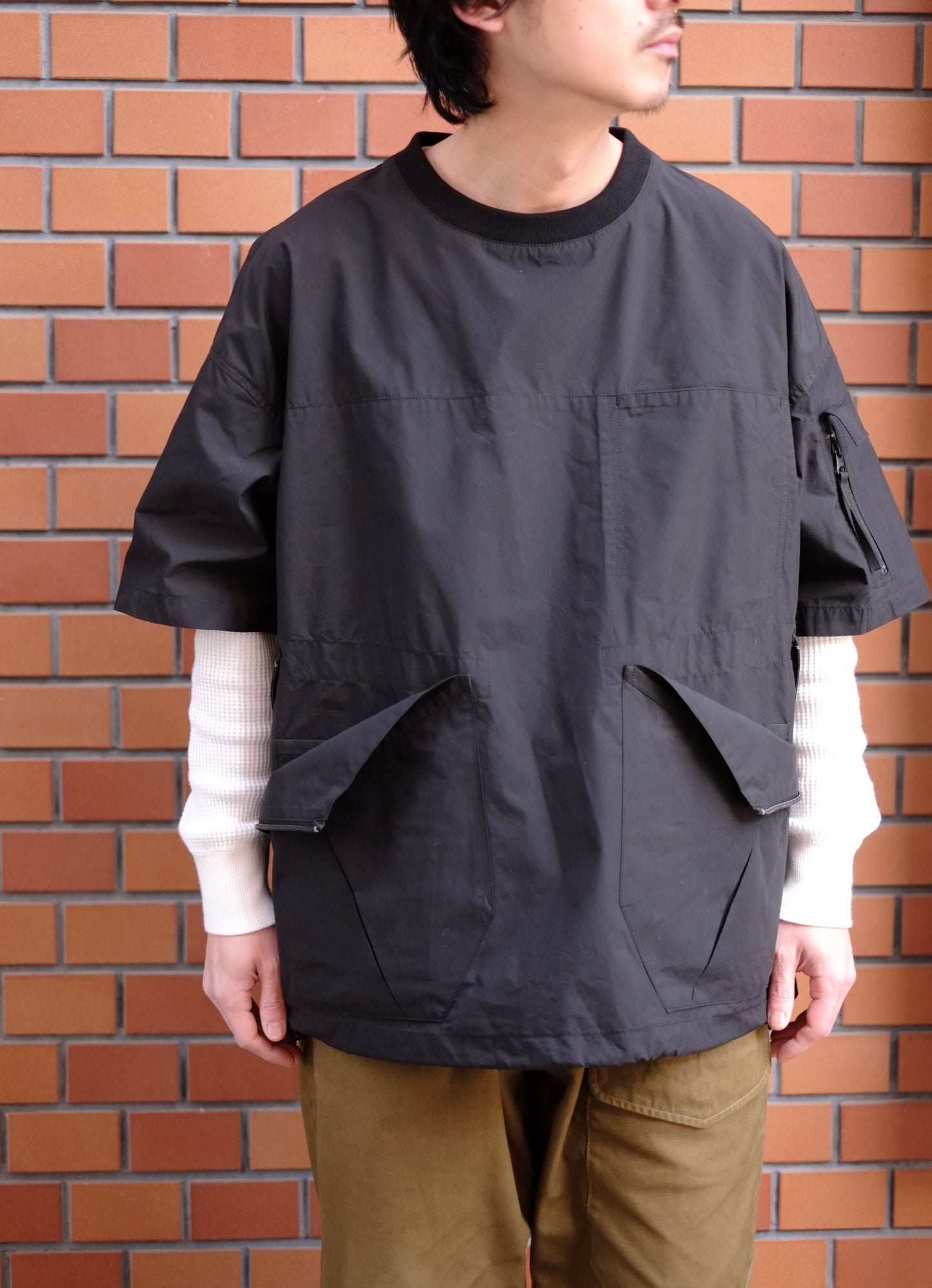 24SS MOUT RECON TAILOR / マウトリーコンテーラー "MT1505 SUMMERWEIGHT SHOOTING CREW SHORT SLEEVE"
