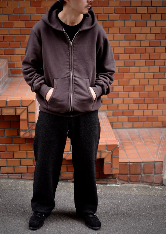 WASEW - TWO FACE ZIP HOODIE