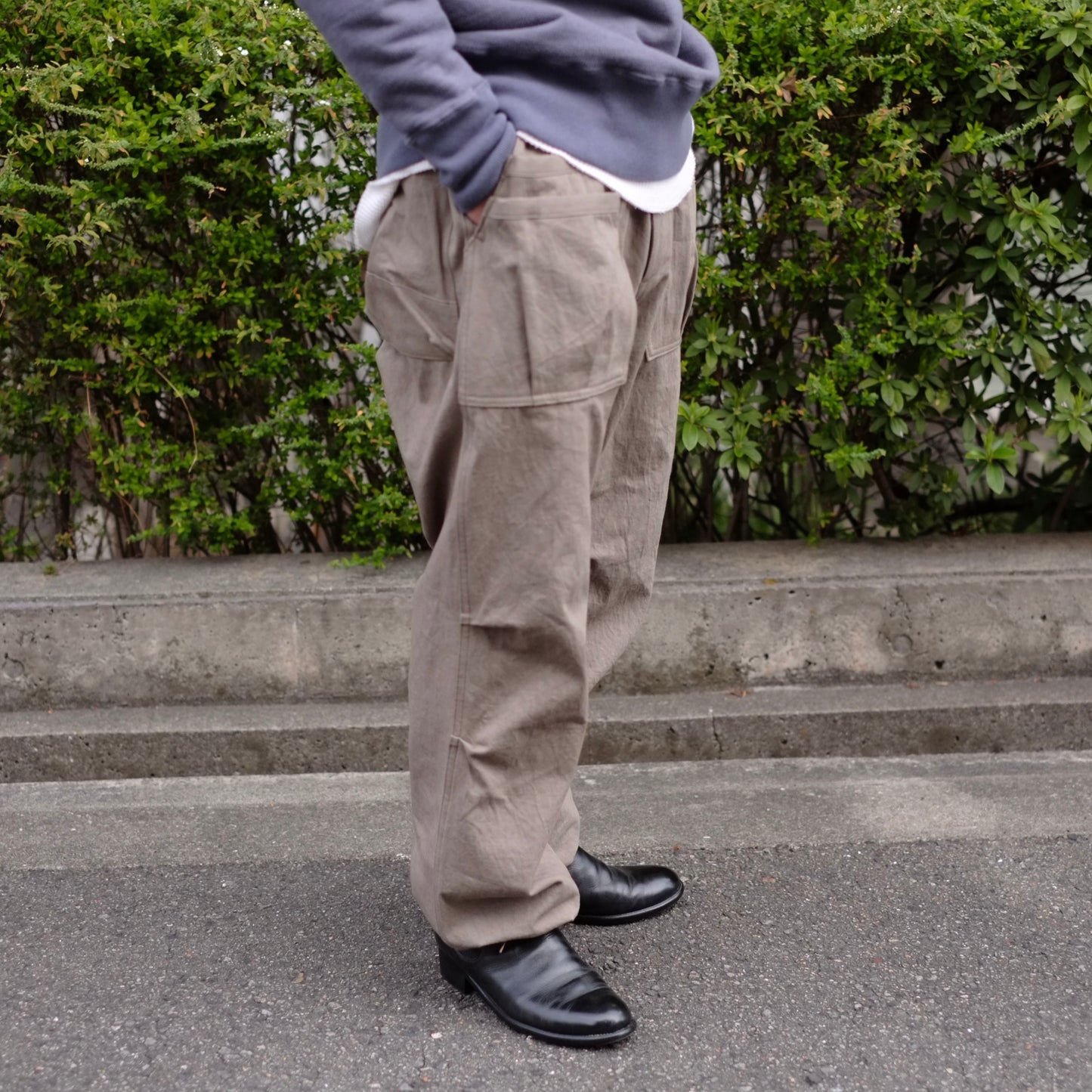 24SS SASSAFRAS / ササフラス "Overgrown Fatigue Pants"