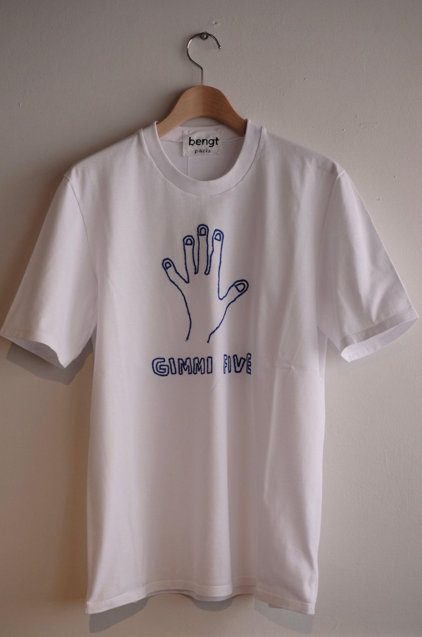 bengt paris / ベンクトパリ "T SHIRTS GIMMI FIVE”