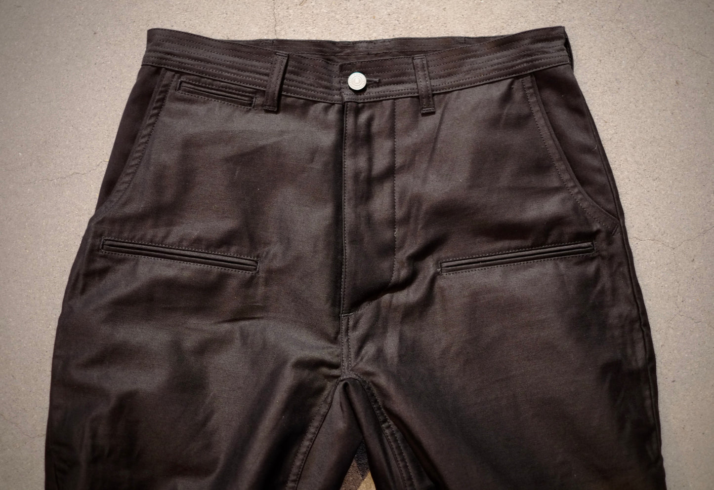 SASSAFRAS - Wheel Barrow Pants(Back Satin)