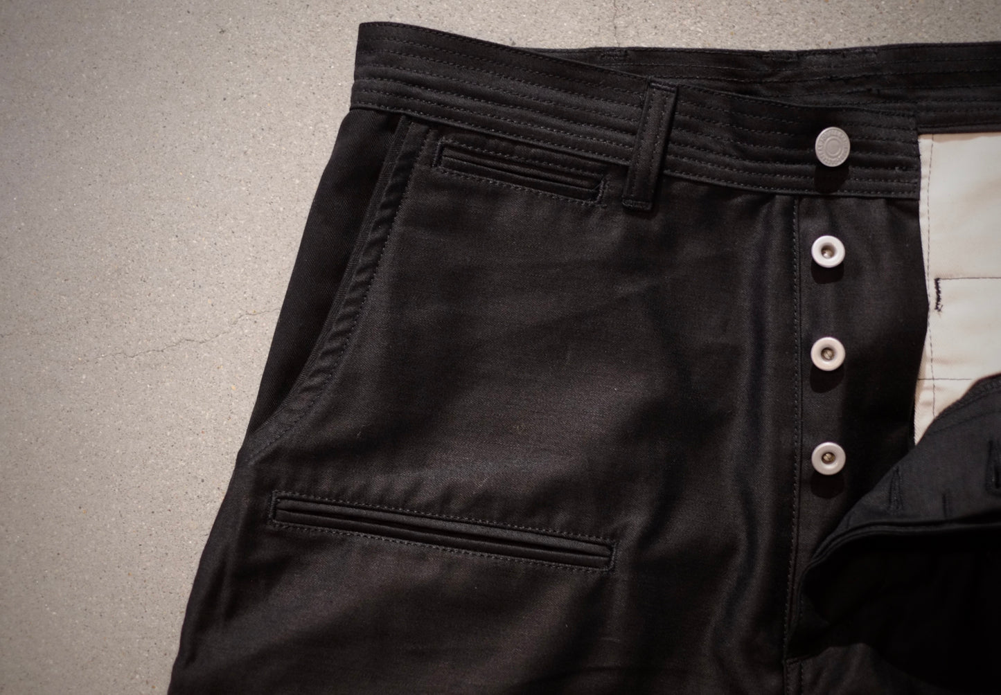 SASSAFRAS - Wheel Barrow Pants(Back Satin)