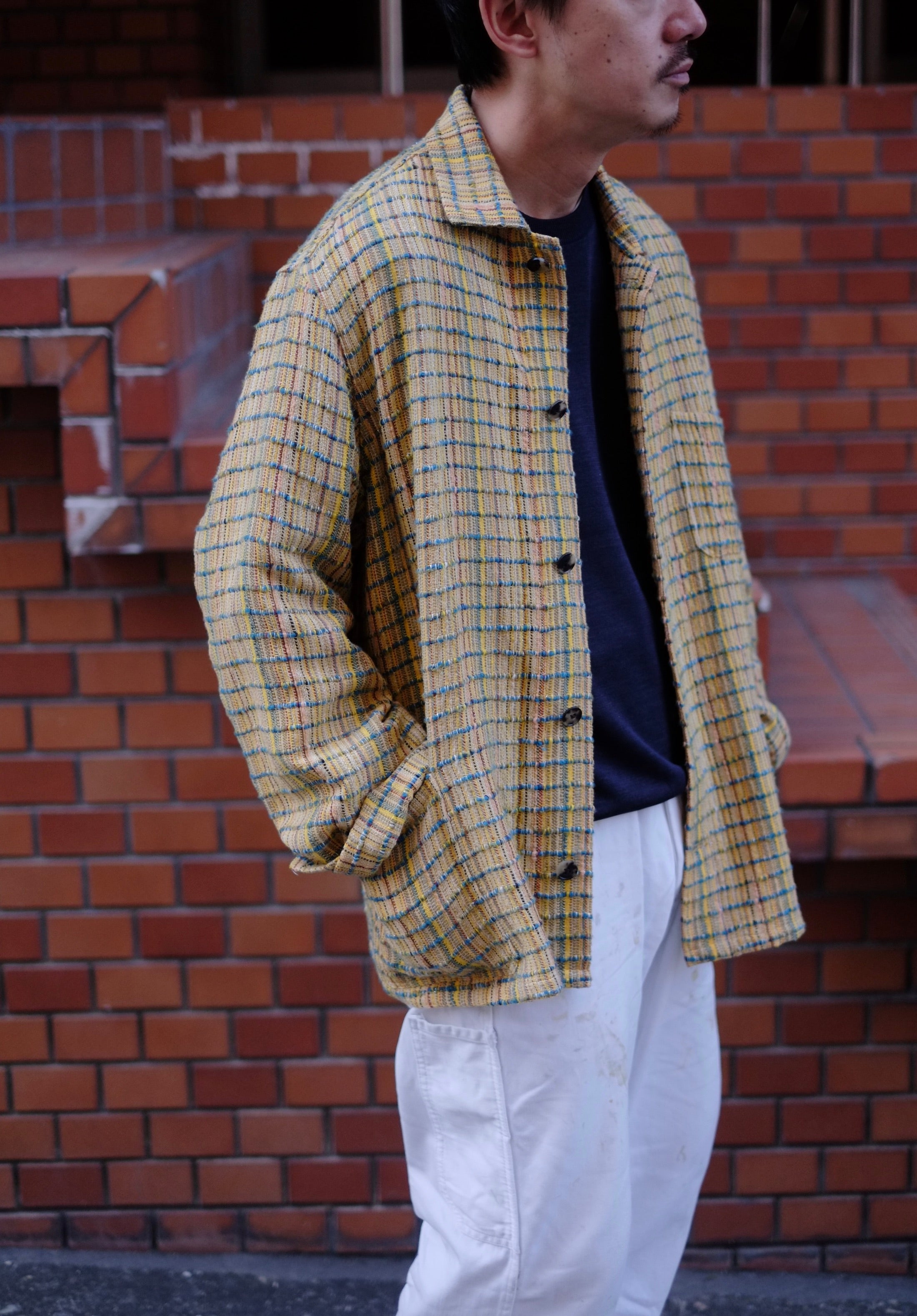 26SS HEUGN - INDIA FANCY EVON / COAT094 – CREUSEURS