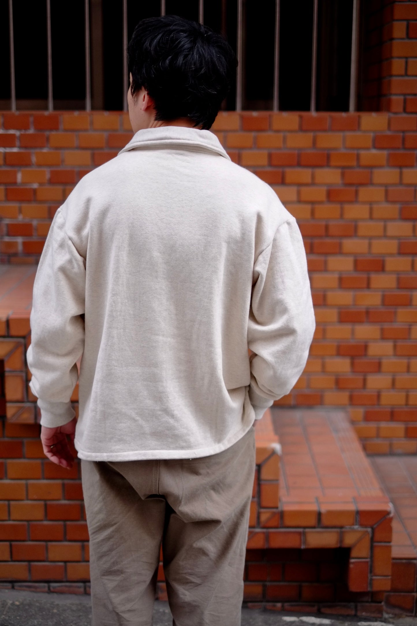 WASEW - ROUGH HALF SWEAT SHIRT