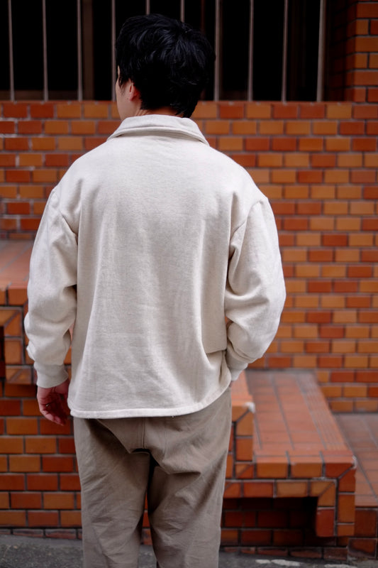 WASEW - ROUGH HALF SWEAT SHIRT