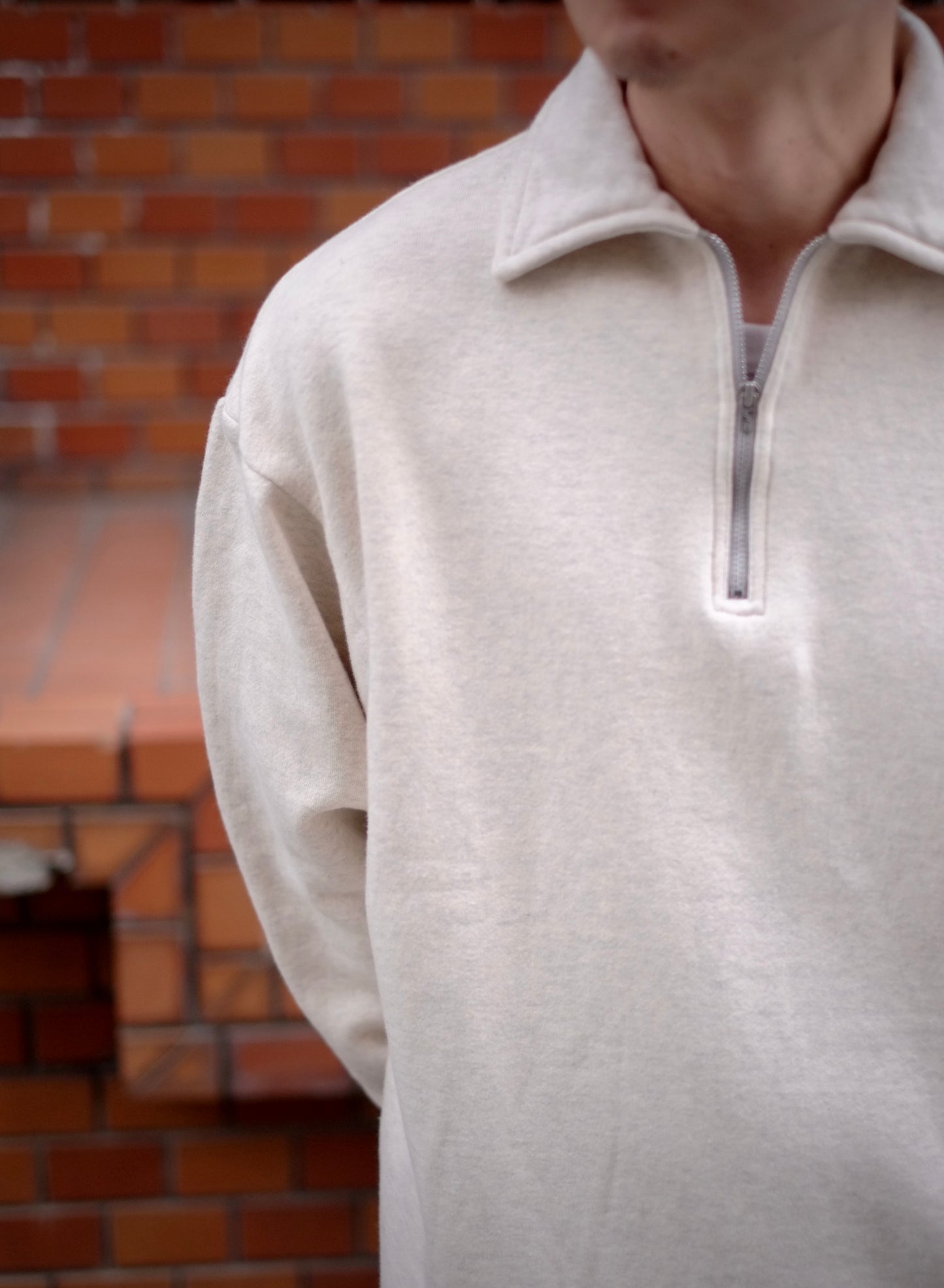 WASEW - ROUGH HALF SWEAT SHIRT