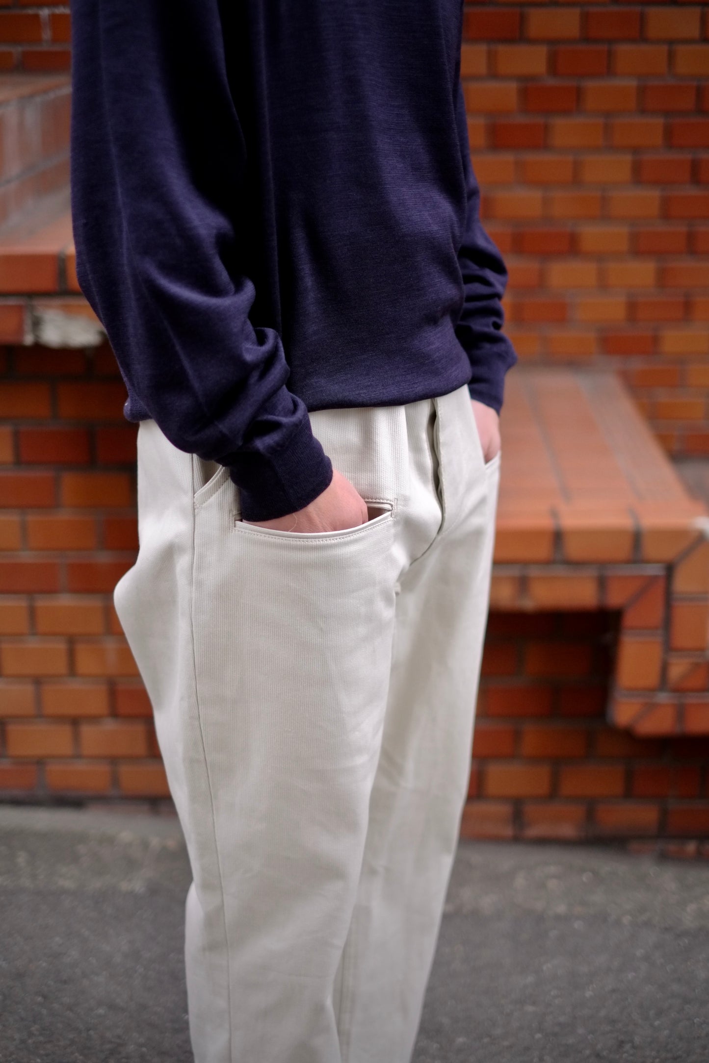 SASSAFRAS - Wheel Barrow Pants (Pique)