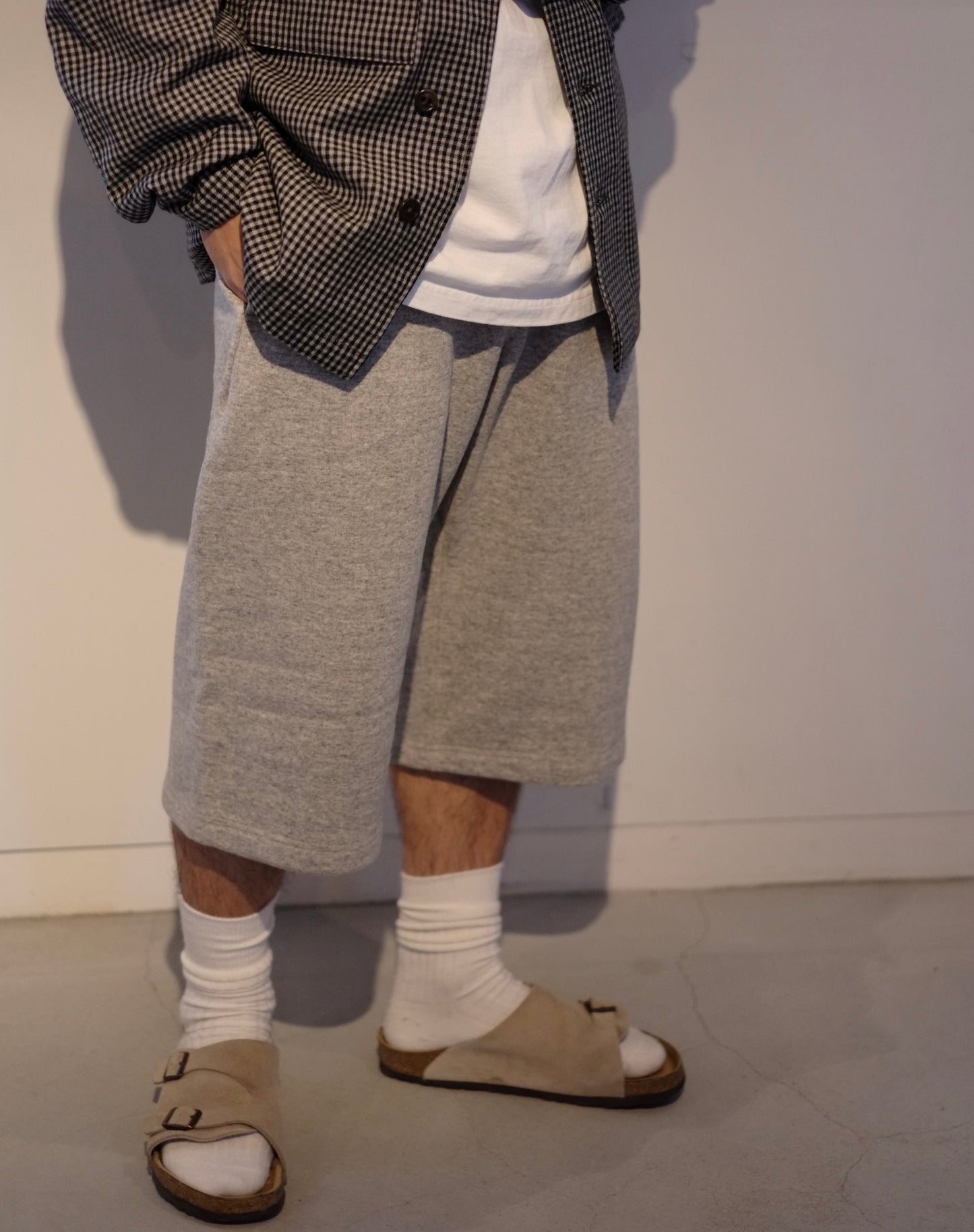 24AW slopeslow / スロープスロー "half truck pants"