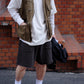 WASEW-ROUGH SWEAT SHORTS