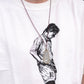 Taupe D motoike - Island Cord Necklace "Oval"