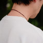 Taupe D motoike - Island Cord Necklace "Oval"