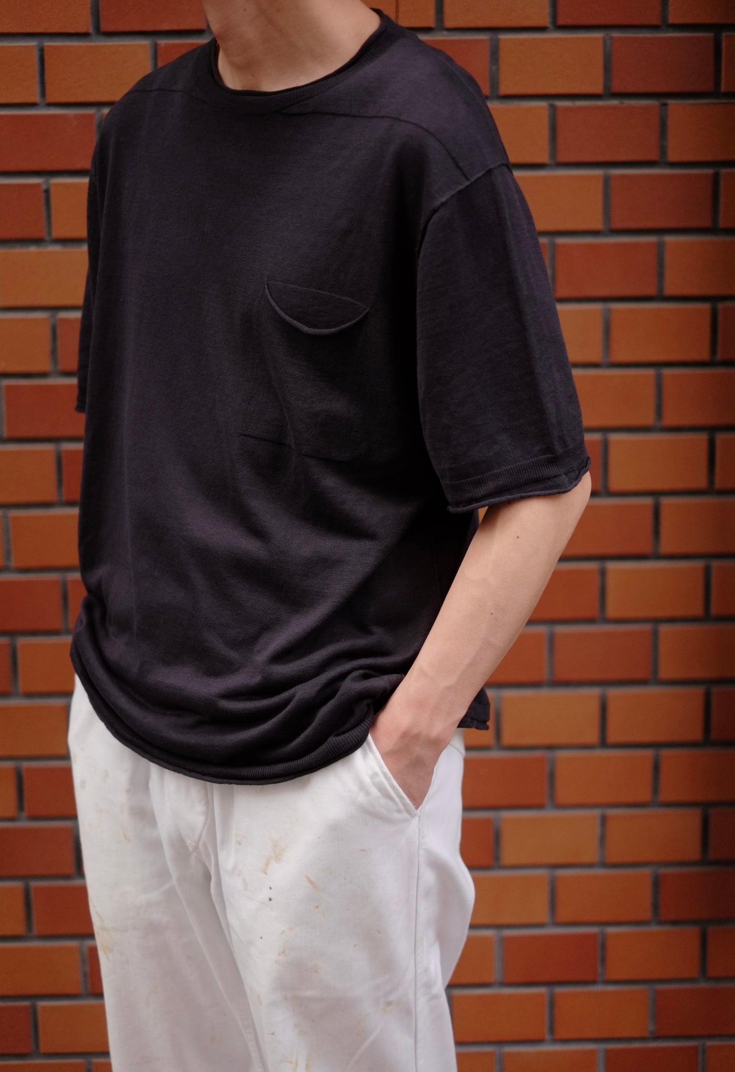 Motiv mfg - Fully Fashioned silk linen T-shirts