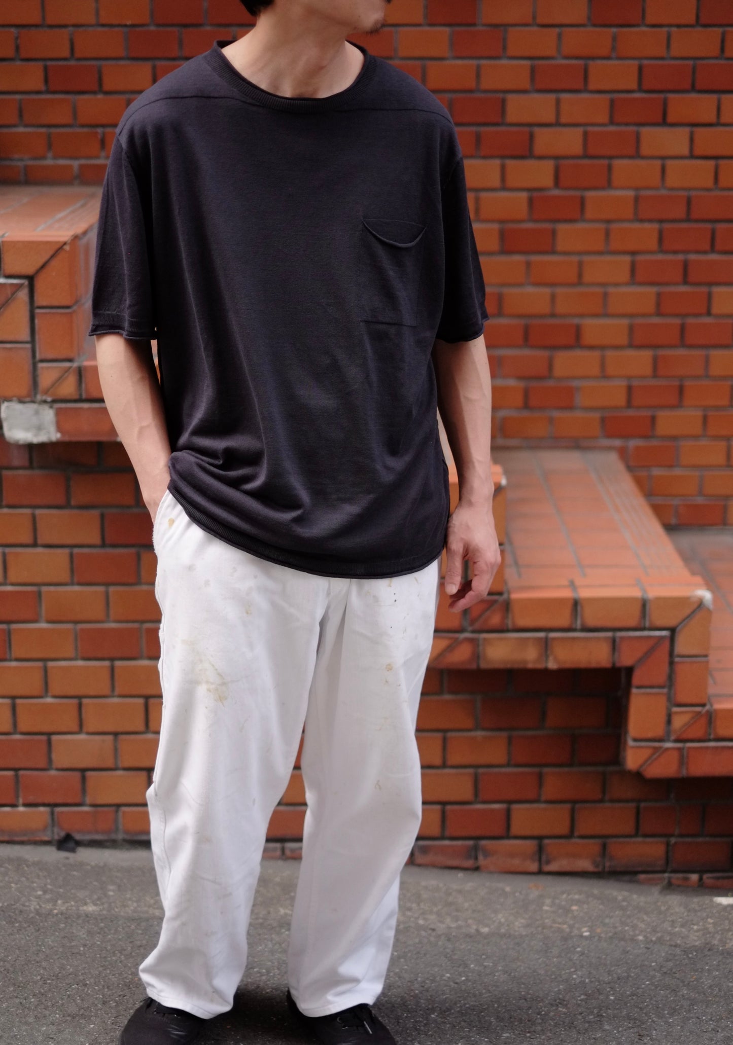 Motiv mfg - Fully Fashioned silk linen T-shirts