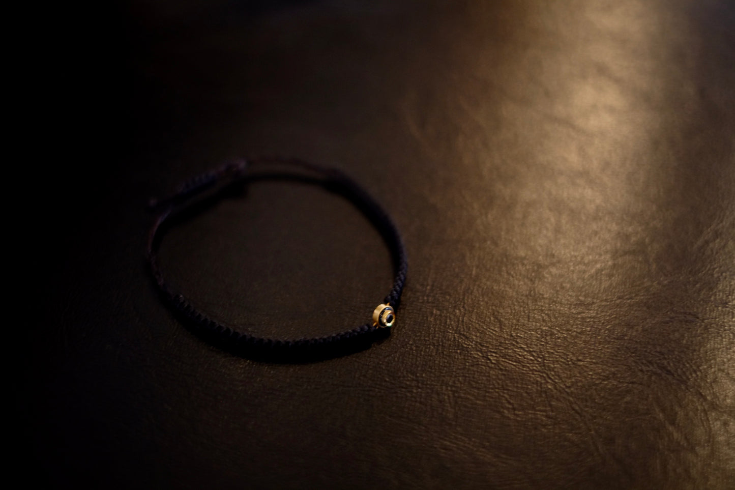 sharanpoi - 白露 K18 Black diamond (Brilliant Cut) Version bracelet