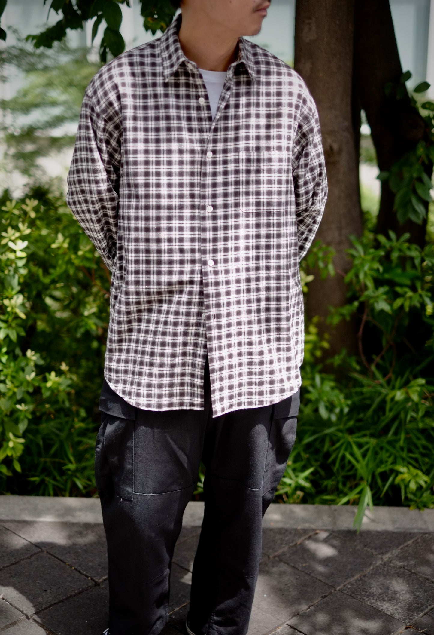 BAUTH - Cotton Silk Check Shirts