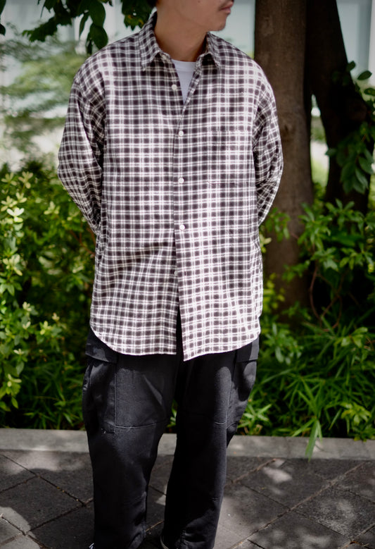 BAUTH - Cotton Silk Check Shirts