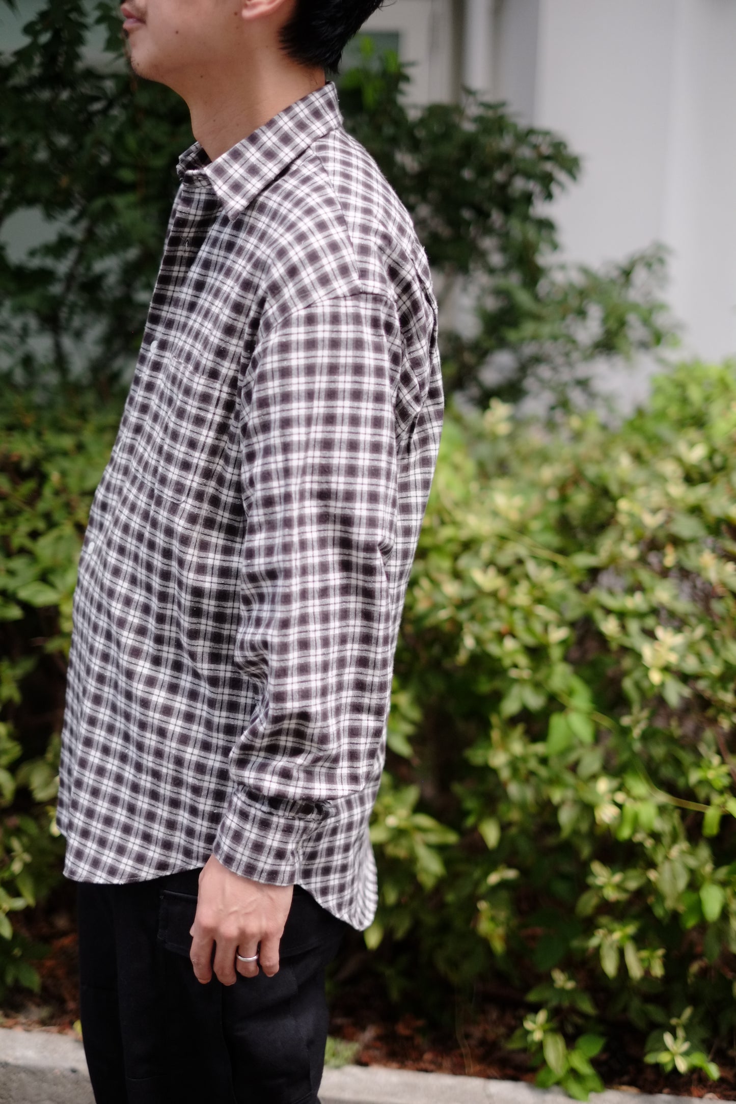 BAUTH - Cotton Silk Check Shirts