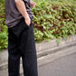 BAUTH - BLACK TWILL TROUSERS