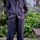 SARTO - FULLING WOOL BELTED TROUSERS