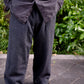 SARTO - FULLING WOOL BELTED TROUSERS