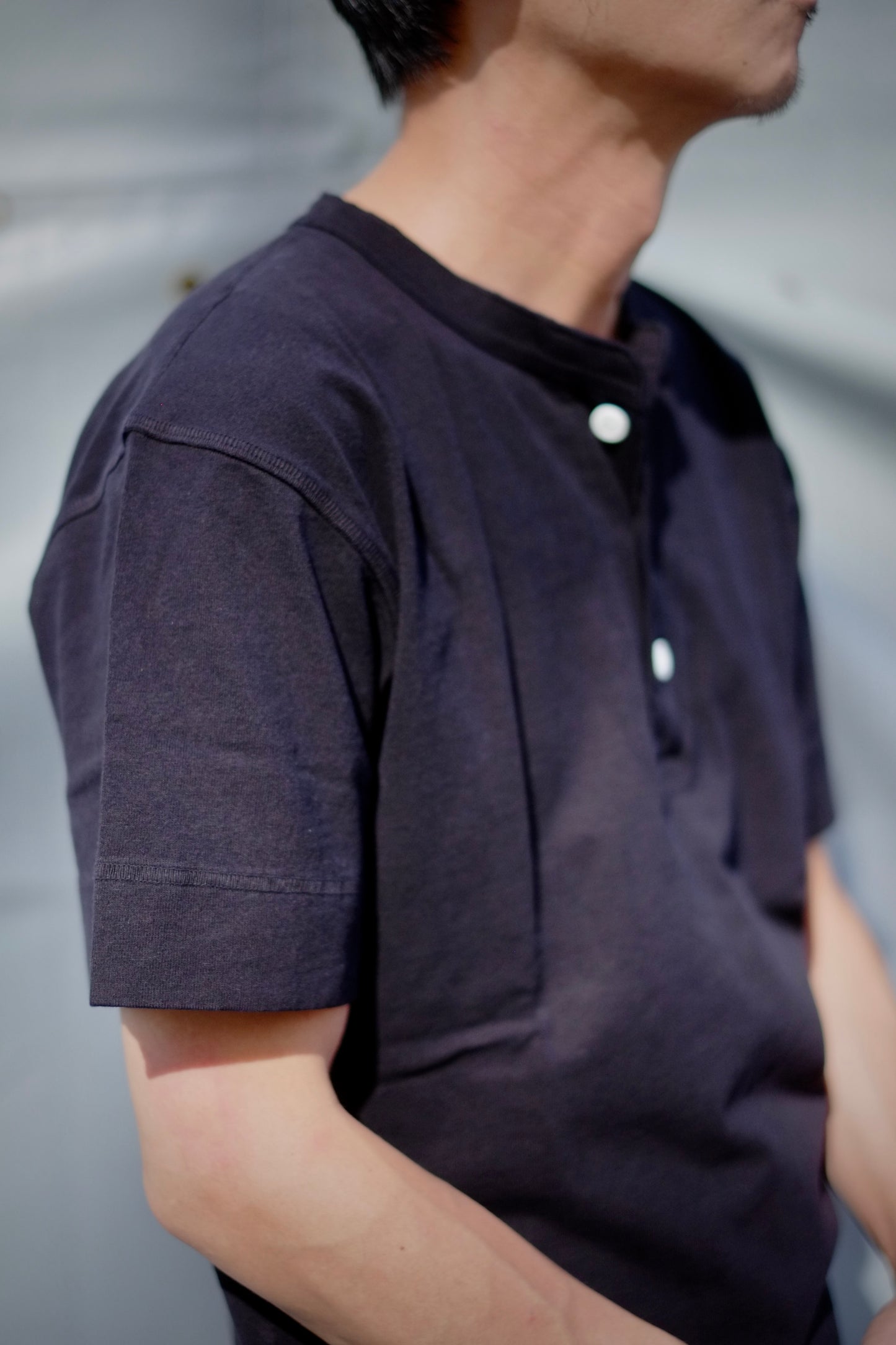 Healthknit - USA HENLEY S/S T SHIRT