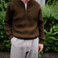 slopeslow - Saddle shoulder half zip