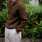 slopeslow - Saddle shoulder half zip