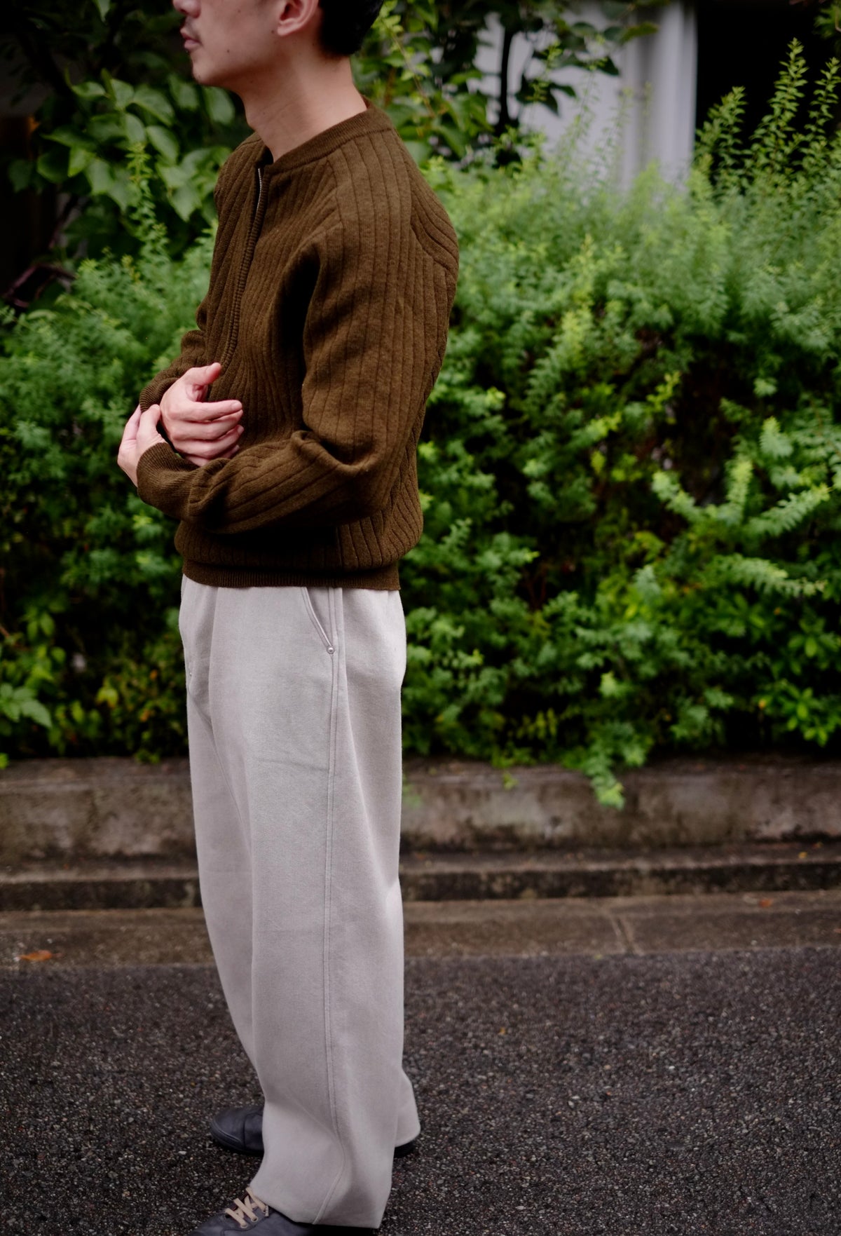slopeslow - Saddle shoulder half zip