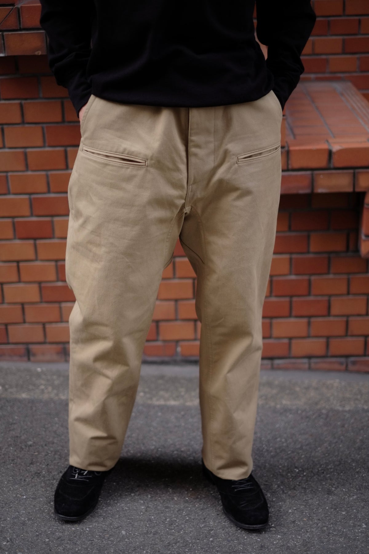 SASSAFRAS - Wheel Barrow Pants (Slub Chino)