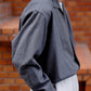 SARTO - HIGH TWIST WOOL WING COLLAR SHIRT