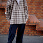 SARTO - SKIPPER SHIRT（OMBRE CHECK）