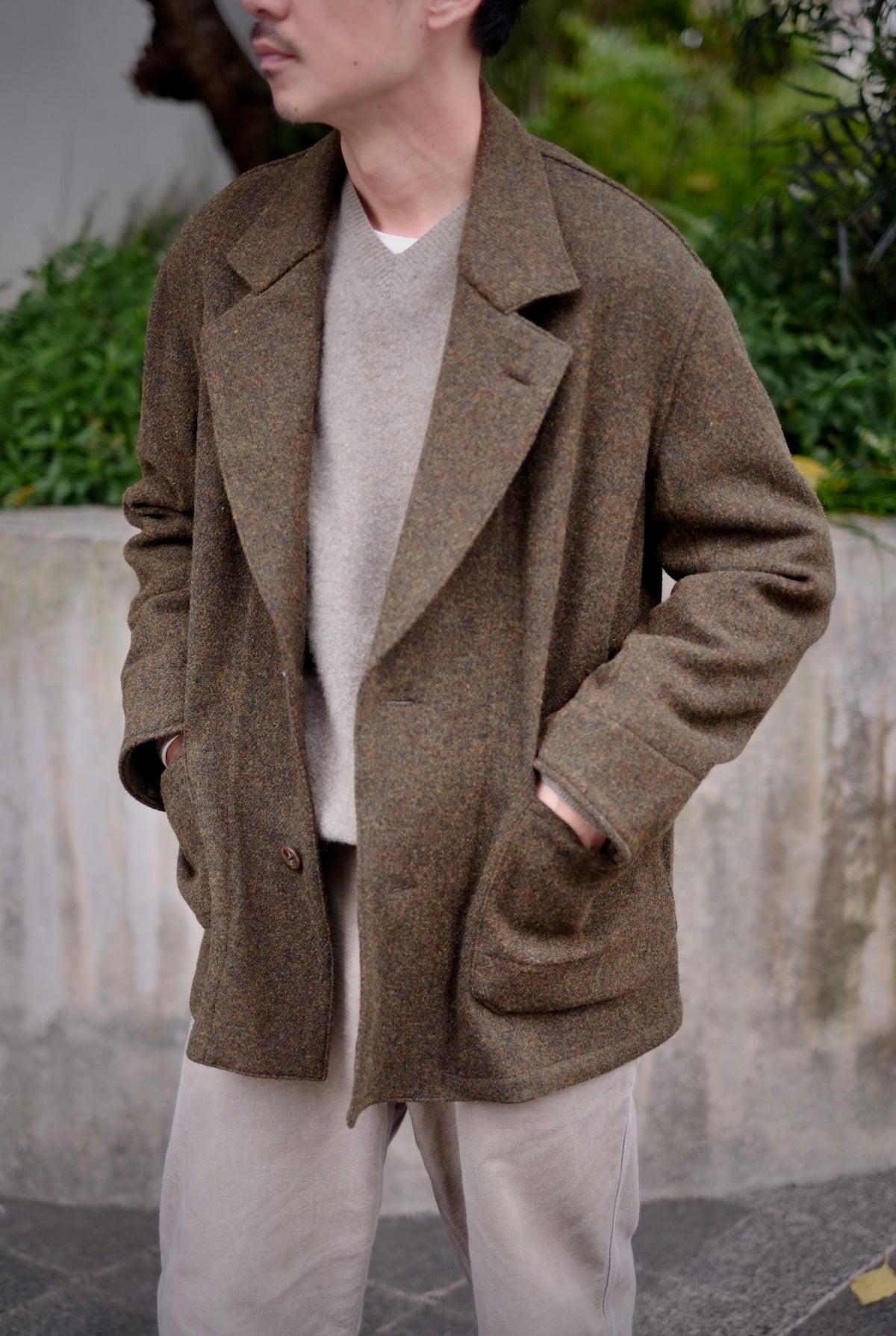 Pelemele - COVERALL JACKET (Tweed)