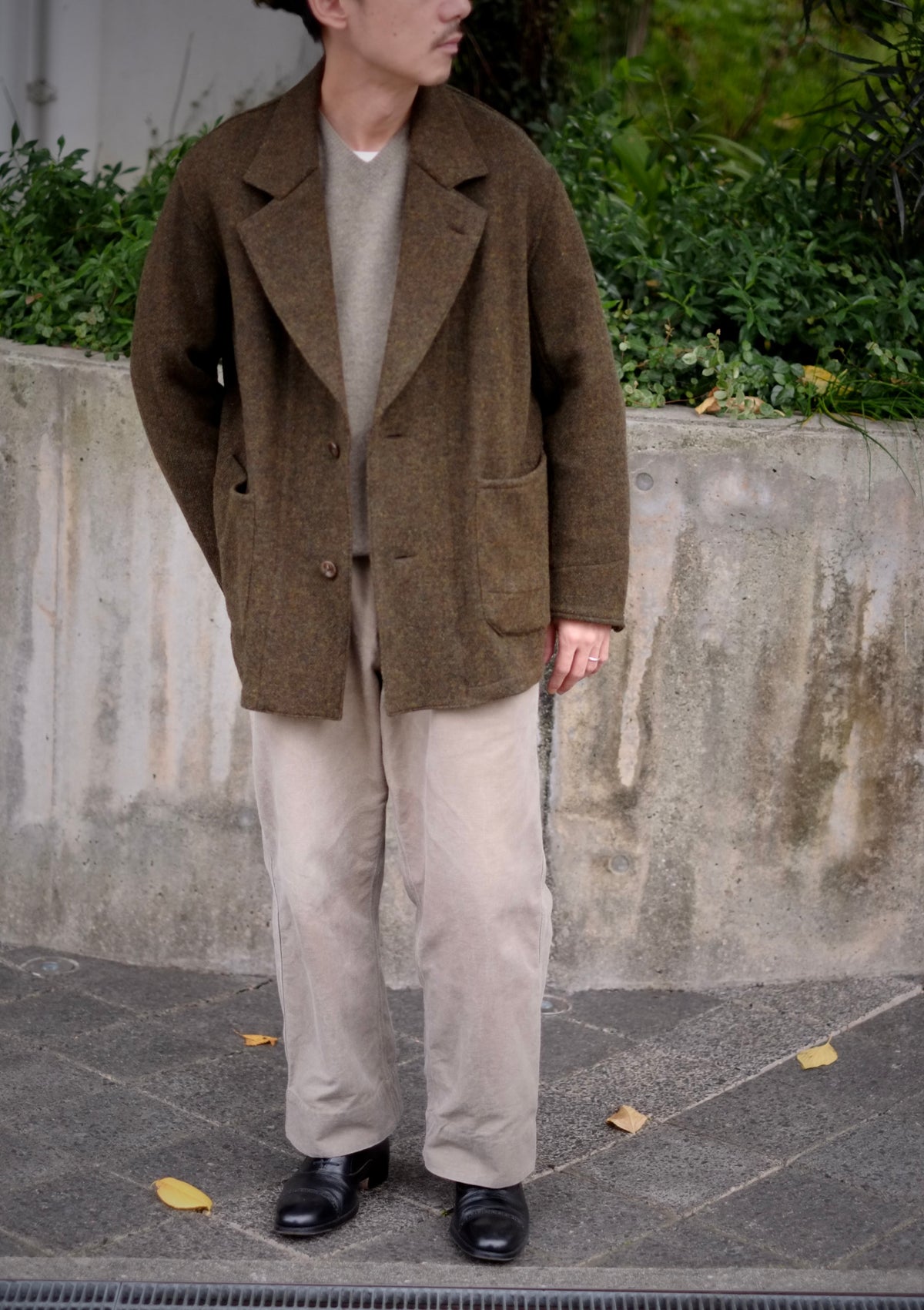 Pelemele - COVERALL JACKET (Tweed)