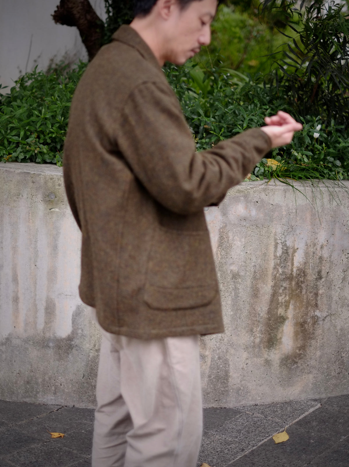 Pelemele - COVERALL JACKET (Tweed)