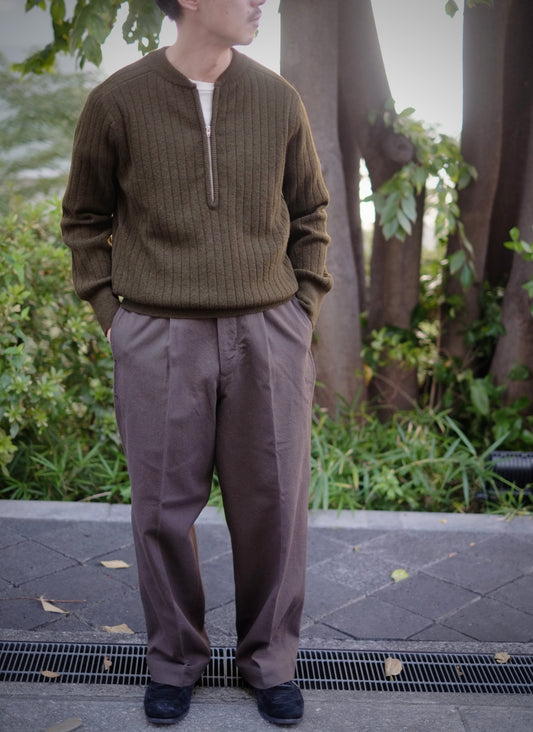 BAUTH - WOOL COTTON MILITARY PANTS