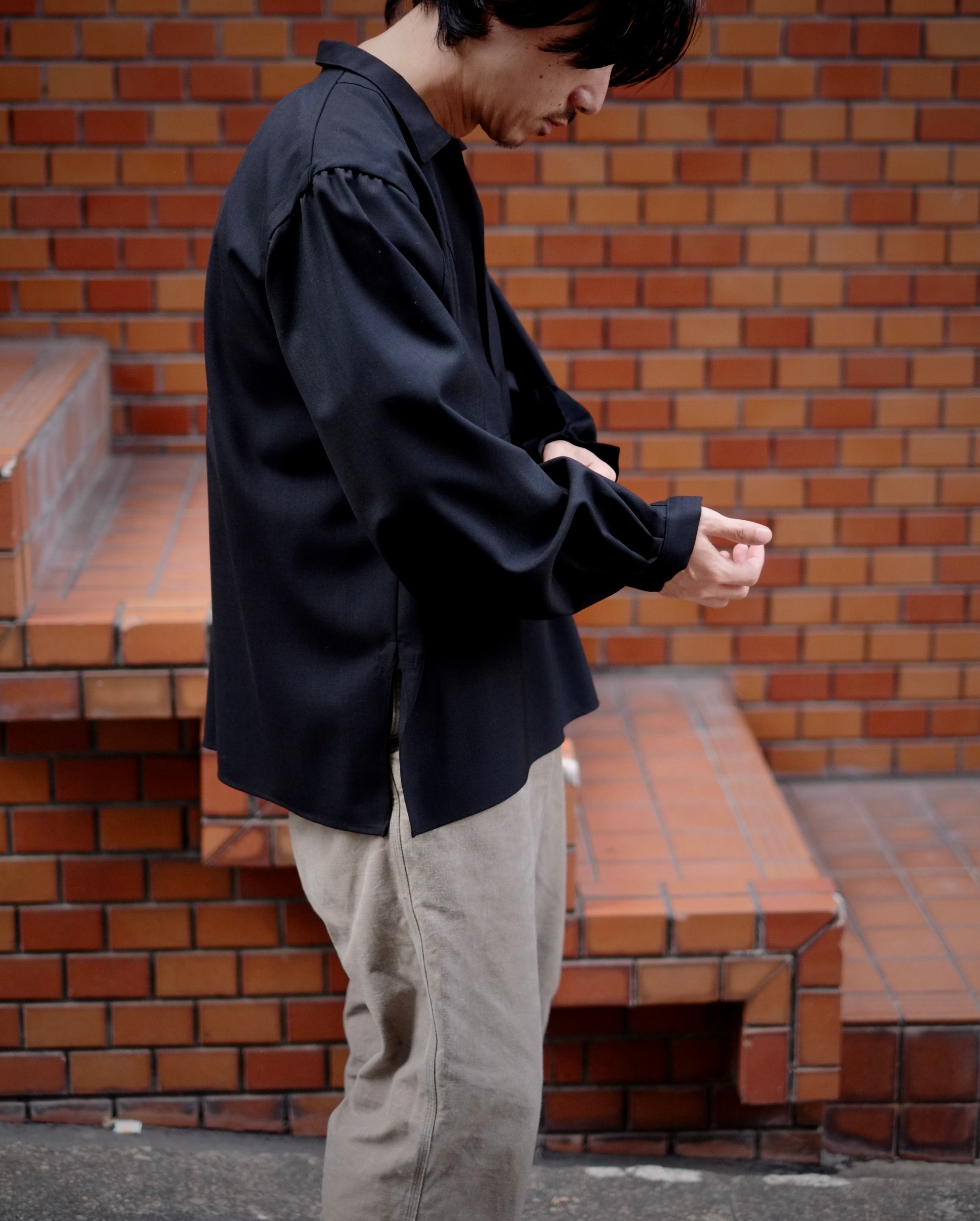 新品タグ付き　ETTE SKIPPER ブラウス　ブラック 高身長 ピンタックブラウス（トールサイズ） 通販【ニッセン】