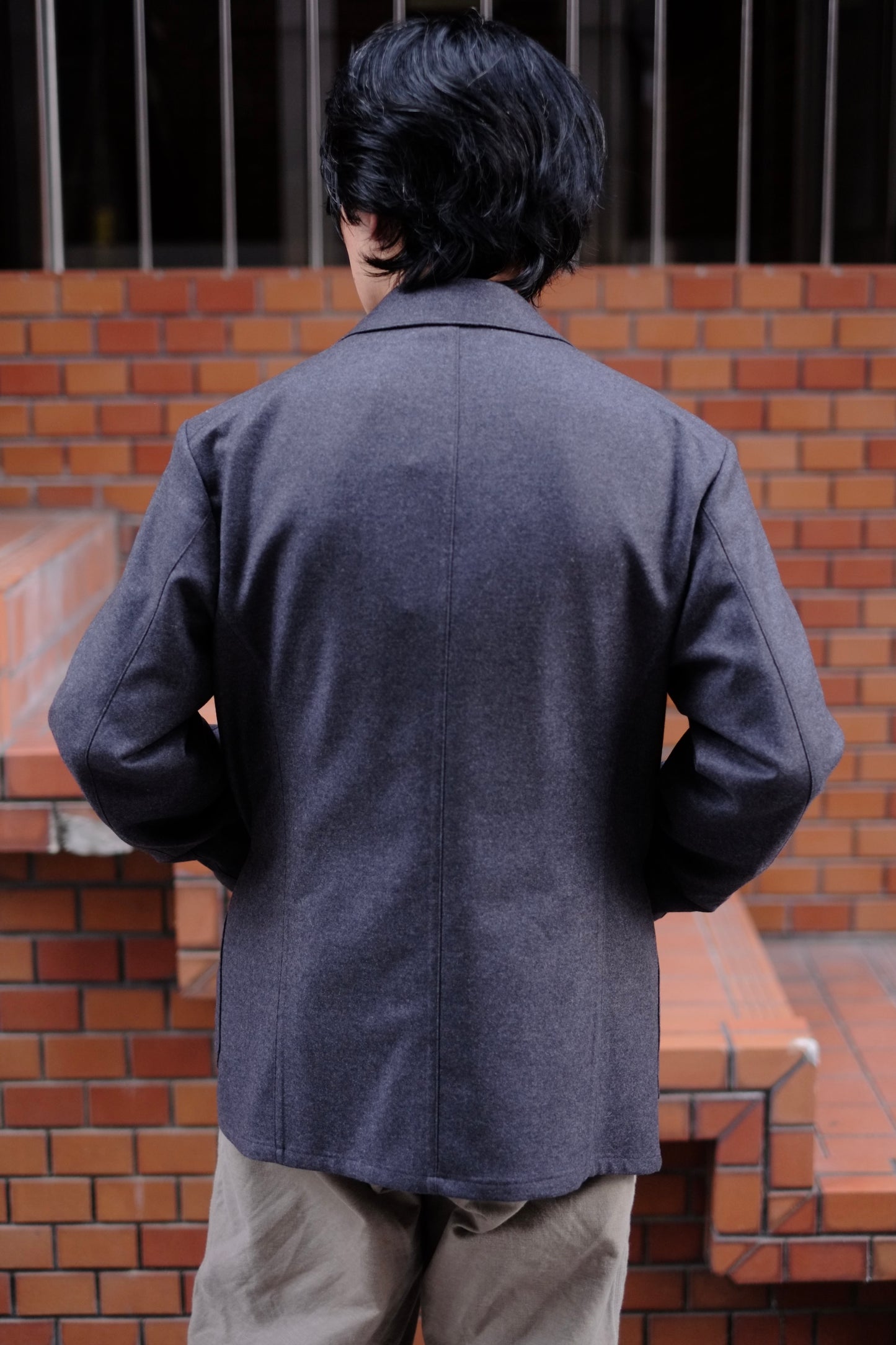 25AW HEUGN - Henrri Gray Flannel / JACKET038