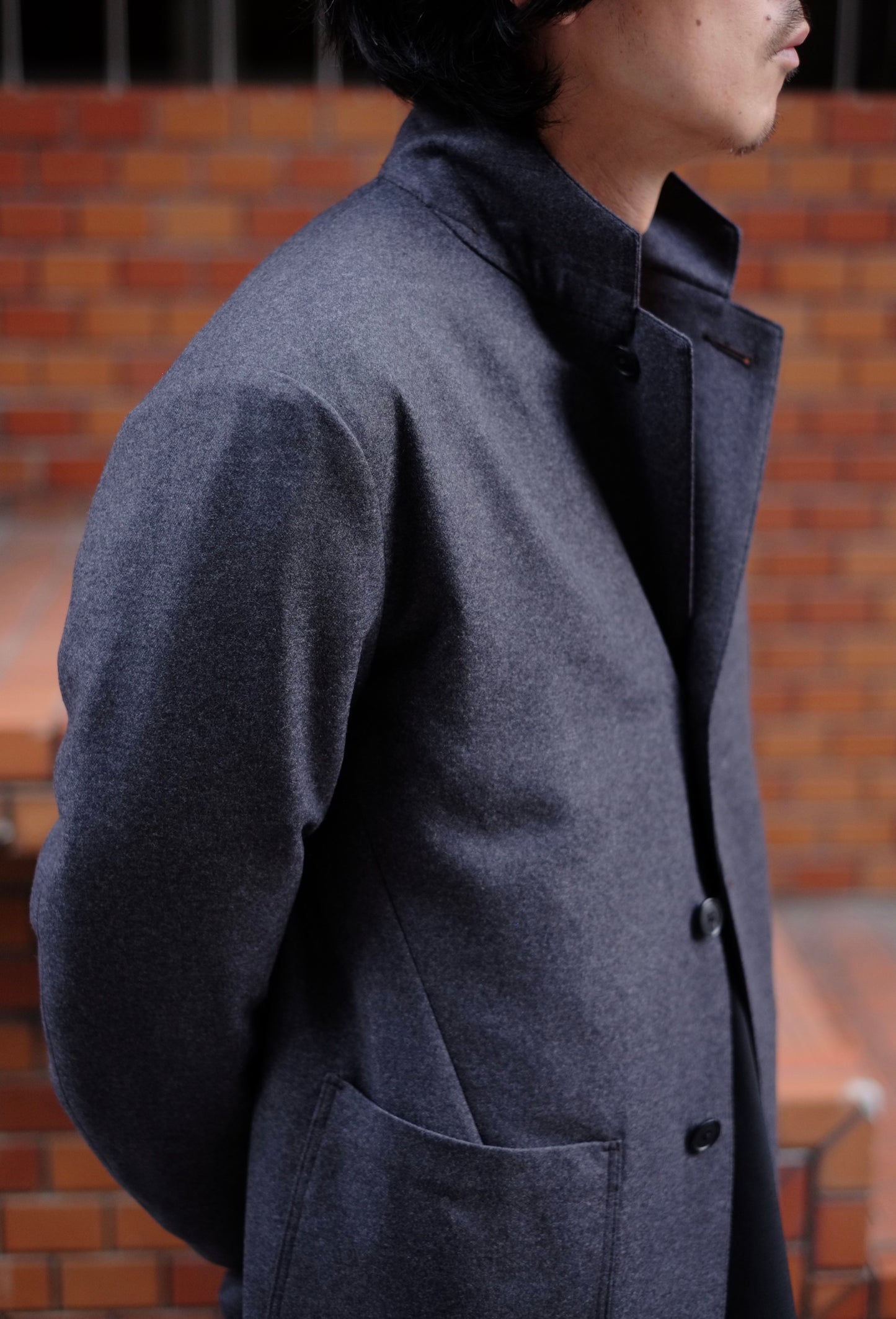 25AW HEUGN - Henrri Gray Flannel / JACKET038