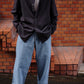 25AW Motiv Mfg - Pleat denim Trousers (Lt indigo)