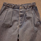 25AW Motiv Mfg - Pleat denim Trousers (Lt indigo)