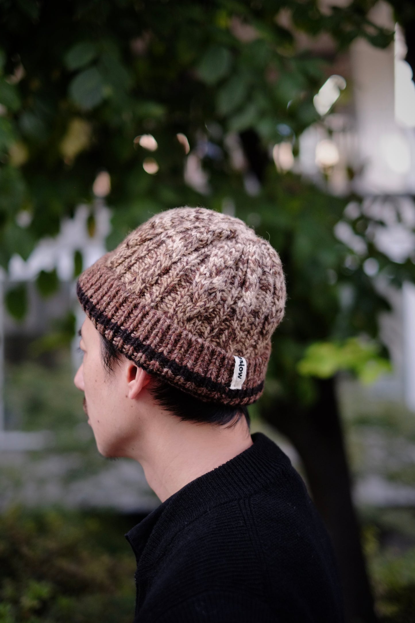 slopeslow - cap (HAND KNITTING accessories)