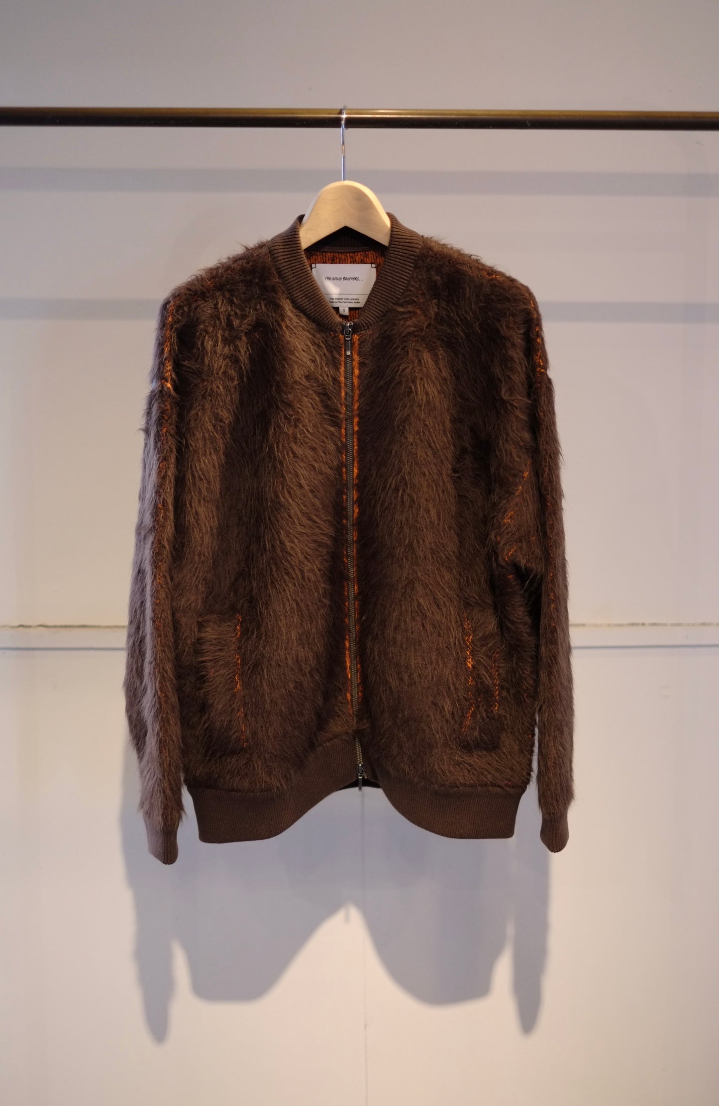 25AW The Inoue Brothers - Suri Alpaca Bomber Jacket