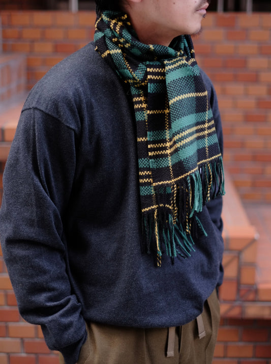 25AW The Inoue Brothers - Market Check Scarf